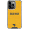West Virginia University Mountaineers iPhone 16 Pro Clear Case